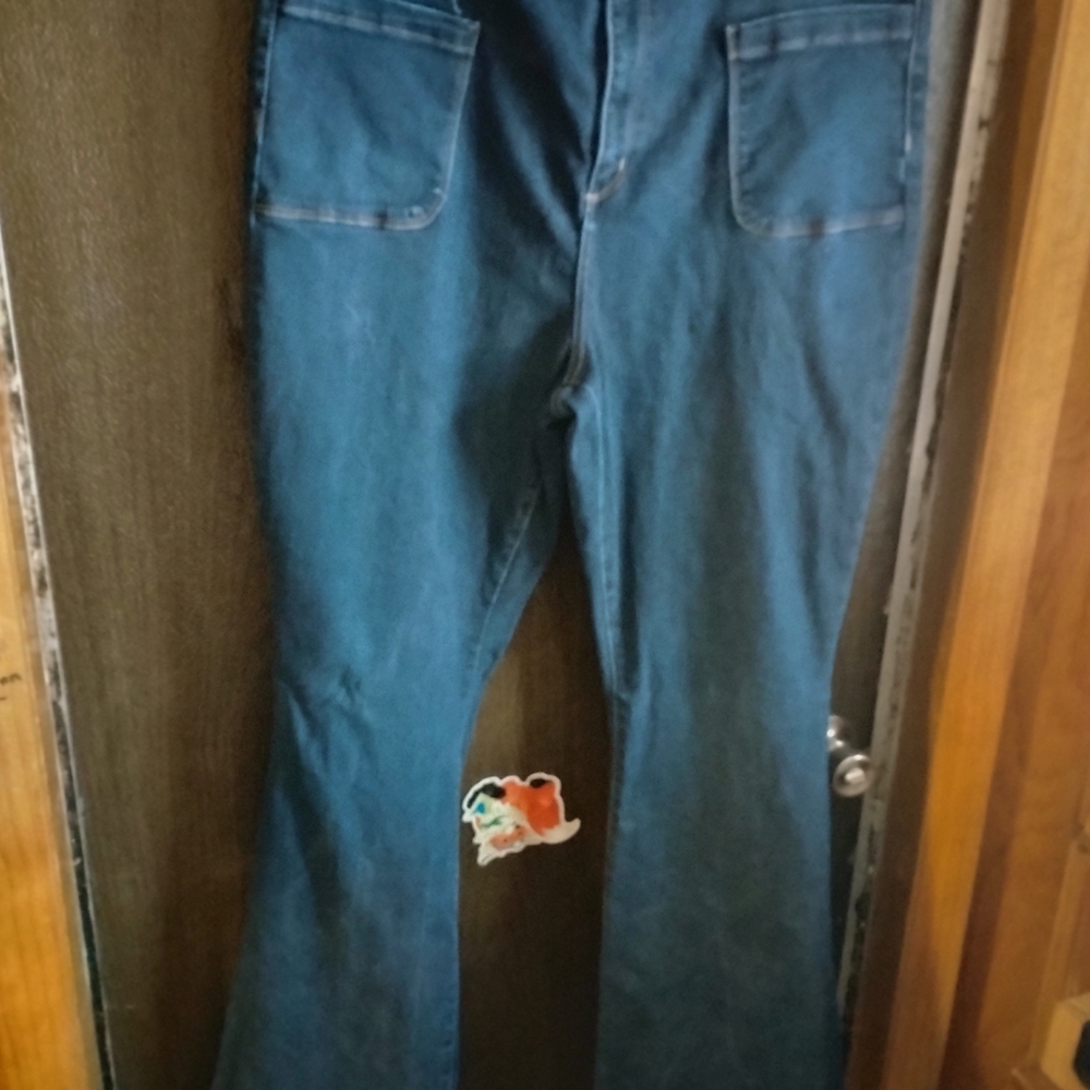 Universal Thread Dark Blue Flare Jeans
